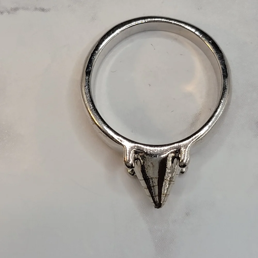 Silver Spike Ring